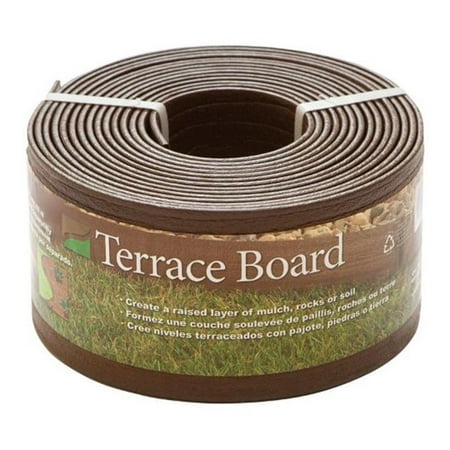 Terrace Board - 94320 Terrace Board Landscape Edging Brown 4 in. x 20 ft.