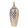 thumbnail image 2 of Jarrón de porcelana con tapa para jengibre, gran capacidad, decorativo Oro Grande, 2 of 9