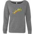 thumbnail image 1 of Grateful Dead - Rainbow Hoopers Off-Shoulder Juniors Sweatshirt, 1 of 1