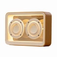 thumbnail image 1 of Altavoz Bluetooth Retro Transparente Conexión Barra de Sonido Estéreo Bluetooth Reproductor de Música MP3 Inalámbrico con Luz A, 1 of 5