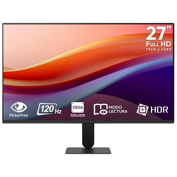 Monitor 27" LG 27U411A-B 5ms 120Hz Panel IPS Full HD HDMI D-Sub