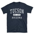 thumbnail image 1 of Tucson Arizona Classic Established Men's Cotton T-Shirt, 1 of 1