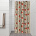 thumbnail image 2 of Red Strawberry Plants Fruit Shower Curtain 36"x72" ,Bathroom Decorative Shower Curtains Set with 12 Hooks,Modern Waterproof Washable Shower Curtain, 2 of 6
