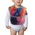 thumbnail image 6 of Kdxio Vibrant Hummingbird Watercolor Art Bibs For Babies, Baby Bibs for Eating, Toddler Bibs, Waterproof Bibs, Feeding Bibs, for Toddlers, Boys, Girls, 6 of 8