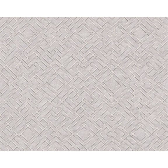 Concord Wallcoverings Modern Textured Wallpaper 3D, Deco/Motive, Graphics, Vinyl Accent Wall, Grey, Metallic, 21 in x 33 Ft (57 sq. ft), 388284