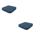 thumbnail image 2 of Transemion Seat Cushion - High Resilience And Wide Application Large Memory Sponge CushionChair Navy 40*40*6cm 2Set, 2 of 6