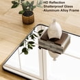 thumbnail image 5 of Puremirror 56"x21" Rounded Corner Floor Mirror Full Length Mirror with Metal Frame, Black, 5 of 6