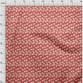 thumbnail image 4 of oneOone Polyester Spandex Pastel Red Fabric Floral Diy Clothing Quilting Fabric Print Fabric By Yard 56 Inch Wide-18, 4 of 6