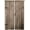 Style-1, variant on Rustic Curtain Old Wooden Garage Door Curtain for Living Room Bedroom Blackout Rod Pocket Printed Window Drapes 2 Panel 42x54in