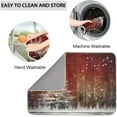 thumbnail image 4 of 18x24 Inch Dish Drying Mat for Kitchen Counter Absorbent Kitchen Mat Christmas Tree Rustic Wood Dish Drying Pad Coffee Bar Accessories, 4 of 8