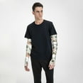 thumbnail image 5 of Gaeub Flamingo Palm Trees Cooling Sleeves for Unsex, Arm Sleeves, UV Sun Protection Sleeve to Cover with Silicone Anti-Slip, 5 of 8