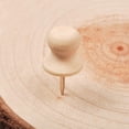 thumbnail image 5 of Wooden Push Pins, 100 Pieces Wood Thumb Tacks Decorative for Cork Boards Map Photos Calendar with Box, Cap Shaped, 5 of 9