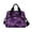 Glowing Purple Butterfly, variant on Insulated Crossbody Lunch Bag 10L Lunch Tote with Adjustable Shoulder Strap for Work Office Picnic Butterfly and The Moon