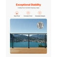 thumbnail image 4 of STAWAY 36" Horizontal Hole Cable Railing Post - Durable SUS304 Stainless Steel, Easy DIY Installation, Ideal for Decks, Stairs & Balconies, 4 of 9