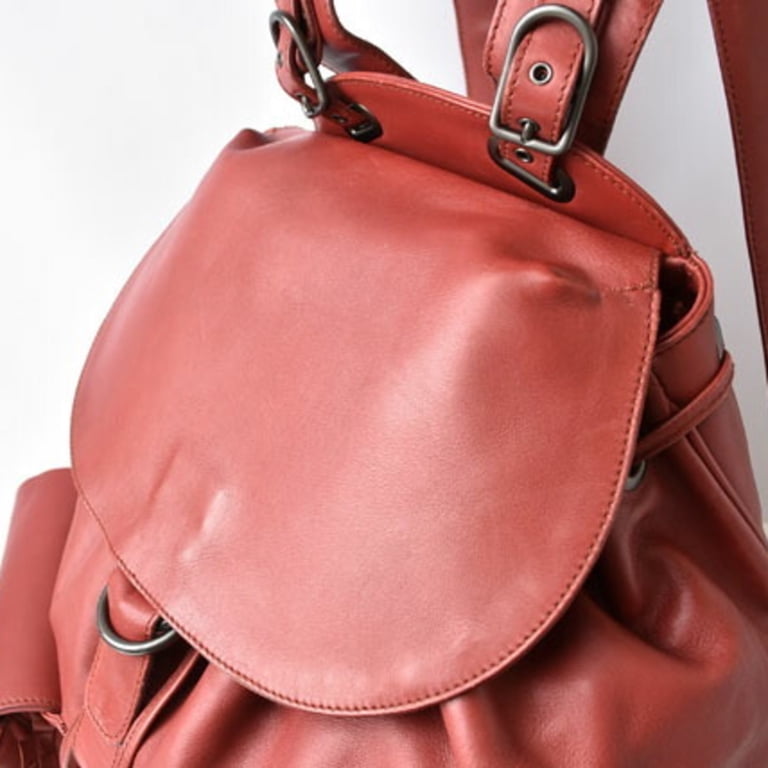 BOTTEGA VENETA Red Leather Intrecciato Backpack Bottega Veneta Nappa Intrecciato Backpack Bottega Veneta  main image 3