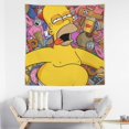 thumbnail image 3 of Simpsons Tapestry Wall Hanging Blanket Soft Tablecloth Wall Hanging Tapestries Home Decor Posters for Home Dormitory, 3 of 8