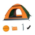 thumbnail image 2 of Tienda de campaña con bolsa de transporte, protección solar potable, fácil instalación, tienda de campaña automática instantánea para 3-4 personas, Ventana superior, 2 of 8