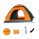 thumbnail image 2 of Tienda de campaña para 3-4 personas, versátil, con protección solar, plegable, familiar, con bolsa de almacenamiento para senderismo, eventos al aire Ventana superior, 2 of 8