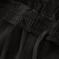 thumbnail image 4 of Dvprdro Mens Cotton Wide Leg Sweatpants Elastic Waist Drawstring Casual Athletic Sweat Pants Fashion Loose Fit Trousers Workout Gym Jogger Pants with Pocket, 4 of 7