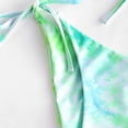 thumbnail image 5 of Babysbule Swimsuits for Women Clearance Women's Bikini Print Set Swimsuit Three Piece Filled Bra Swimwear Beachwear, 5 of 6