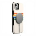 thumbnail image 6 of Casely iPhone 15 Case | Totally Groovy | Rainbow Stripes Color Block | Compatible with MagSafe | Bold Protective Design, 6 of 9