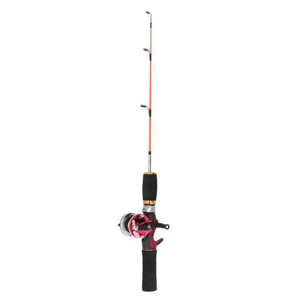 56cm Ice Fishing Rod, Continuous Sharpness Carbon Fiber Ice Fishing Rod  Reel Combo Comfortable For Outdoor