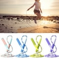 thumbnail image 3 of Skipping Rope for Women Man Kid Jump Rope, Workout and Fitness Beads Jumping Rope Segmented Adjusted, 3 of 17