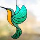 thumbnail image 1 of Colibrí Suncatcher Jardín Colgante Vidrio Ucraniano Colibrí Acrílico Colgante ShuxiuWang 8390614718852, 1 of 1