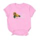 thumbnail image 4 of Camiseta suelta con estampado elegante para mujer Blusa de manga corta con cuello redondo Tops casuales OAVQHLG3B Store lin121212, 4 of 4