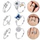 thumbnail image 4 of anillos giratorios para la ansiedad, para aliviar el estrés, decoración, 4 of 8