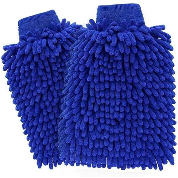 Car wash gloves, microfiber, waterproof cleaning kit for car wash