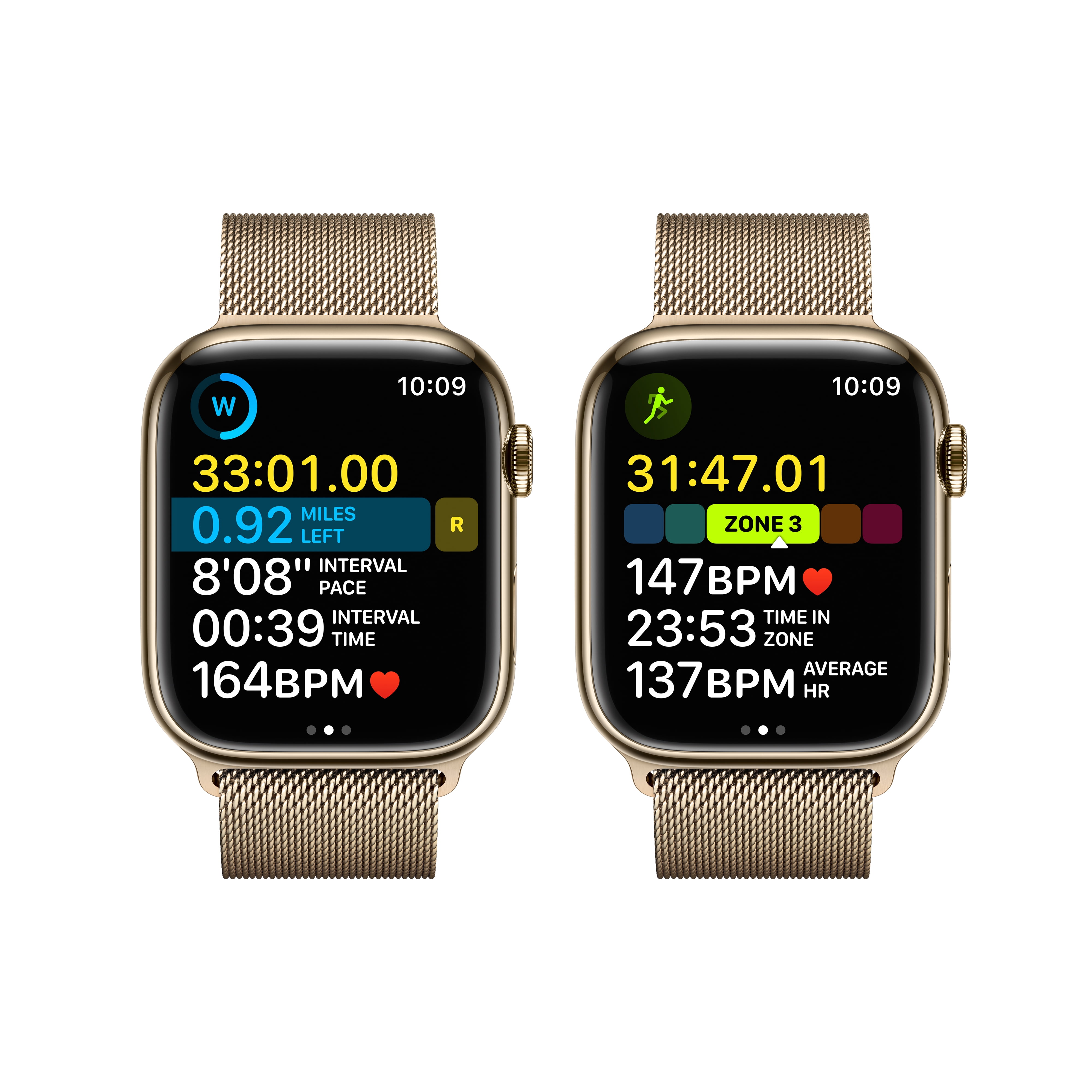 Smartwatch Apple Watch Series 8 GPS LTE 45mm Aço Inoxidável Silver com Loop  Milanesa Silver