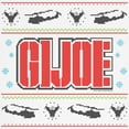 thumbnail image 3 of CafePress - Gi Joe Ugly Christmas Ringer T - 100% Cotton Ringed T-Shirt, 3 of 4