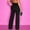 760_Black, variant on Blue Womens Dress Pants, Polyester Work Pants, Womens Business Casual Clothing, Fashion Women Loose High Waist Casual Jeans Elastic Waist Pencil Pants Plus Size