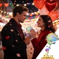thumbnail image 5 of LED Rose Light Up Flower, Artificial Flower with Glittering Petals, Romantic Valentine's Day Gift for Her, Home Decor, Party Decoration, Battery Operated Gift for Girlfriend, Wife, Anniversary, 5 of 8