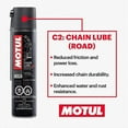 thumbnail image 3 of MOTUL 109767 Motorcycle Chain Clean Lube Kit C1 C2 Complete MC Care System, 3 of 5
