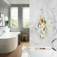thumbnail image 2 of Yayeee 100% Cotton Hand Towels for Bathroom 16" x 28" Soft Absorbent Kitchen Towel, White Watercolor Sunflowers, 2 of 7