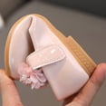 thumbnail image 5 of Sngxgn Toddler Flower Girl Dress Shoes - Girl Ballet Flats Party School Shoes Wedding(Pink,5-5.5 Y), 5 of 8