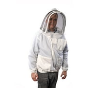 Forest beekeeping Supply  Ultra-Light Weight Ventilated bee Jacket  Fencing Veil YKK Brass Zippers