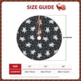 thumbnail image 2 of Defioc Turtle for Christmas Tree Skirt Snowman Xmas Tree Skirt Farmhouse Christmas Decorations Tree Mat for Holiday Party Decor-36", 2 of 6