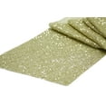 thumbnail image 1 of Glitz Sequin Table Runner Sequin all over on Taffeta base Approx. 12"x108" - Ivory, 1 Piece, 1 of 1