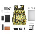 thumbnail image 4 of Disketp Orange and Lemon Mochila Ligera e Impermeable, Mochila de Día Resistente para Viajes, Senderismo y Uso Diario para Hombre y Mujer, 4 of 7