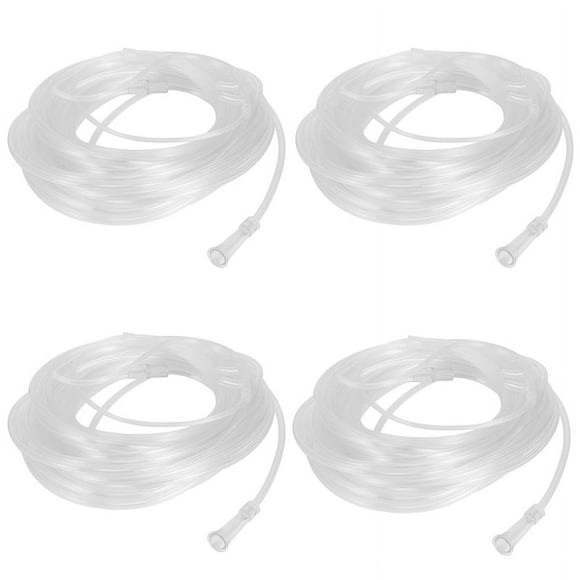 4X Tubo de Oxígeno Nasal Suave de 8M Cánula de Oxígeno Nasal Tubo Nasal Adecuado para Generador de Oxígeno