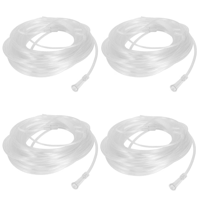 4X Tubo de Oxígeno Nasal Suave de 8M Cánula de Oxígeno Nasal Tubo Nasal Adecuado para Generador de Oxígeno