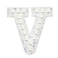 thumbnail image 1 of Clearance! Iron Cobble On Clothes AZ Sew Decorative Letter Cobble Glitter Letters Applique Rhinestone Pearl English Letters For DIY Craft Supplies, 1 of 4
