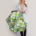 thumbnail image 3 of Haiem Watercolor Green Tropical Baby Nursing Cover & Nursing Poncho - Multi Use Cover for Baby Car Seat Canopy, Stroller Cover, 360°Full Privacy Breastfeeding Coverage, 3 of 9