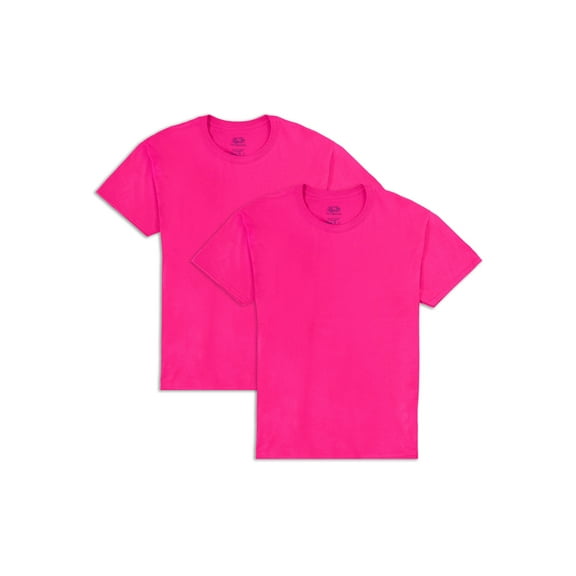 Fruit of the Loom Men's EverSoft Short Sleeve Crew T-Shirt, 2 Pack