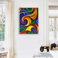 thumbnail image 6 of YALKIN Diamond Painting Kits for Adults, DIY 5D Diamond Painting Paint Abstract by Number with Gem Art Drill Dotz Diamond Painting Kits for Kids for Home Wall Décor, Gifts 11.8x15.7inch, 6 of 6