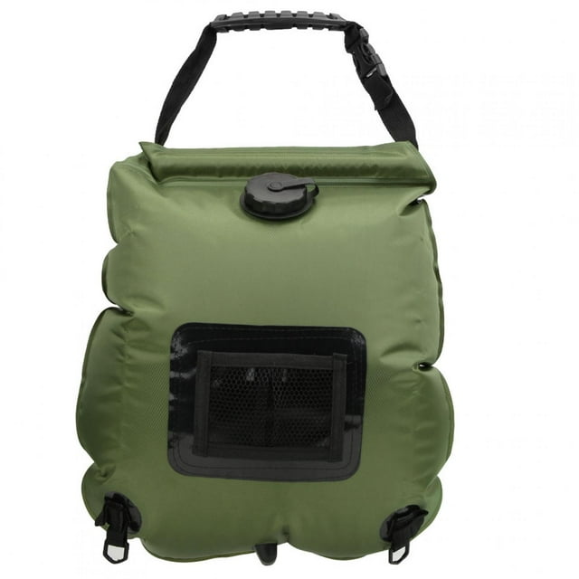 Solar Heating Hot Water Bag, Heat Absorbing Solar Heating Water Bag Leak Proof Shower Head For Camping For Outdoor Use