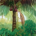 thumbnail image 2 of joy, Julie 26x26 White Modern Wood Framed Museum Art Print Titled - Tropic Palm I, 2 of 4